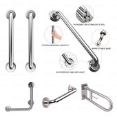 Stainless Steel Bathroom Safety Rails