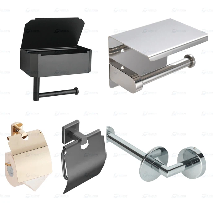 Wall Mounted Toilet Paper Metal Holder